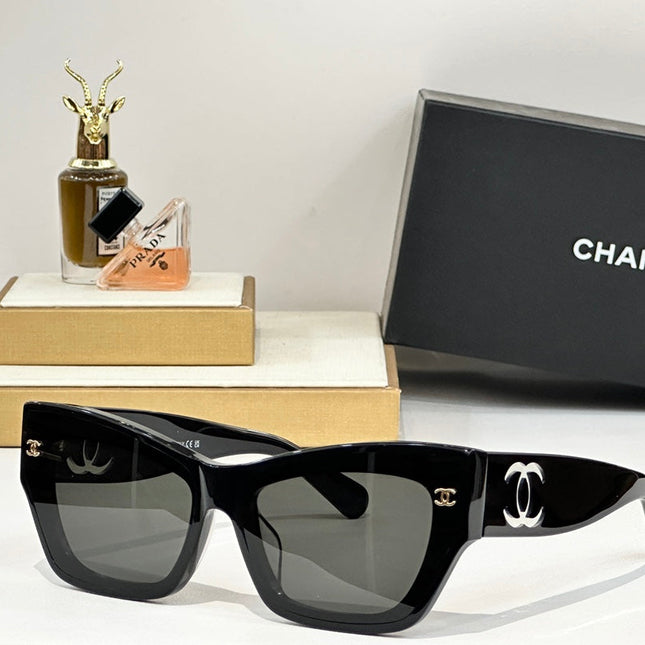 CAT EYE SUNGLASSES CH6313 IN ACETATE