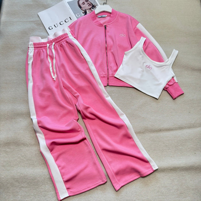 ALO THREE-PIECE SPORTSWEAR SET STYLE 23
