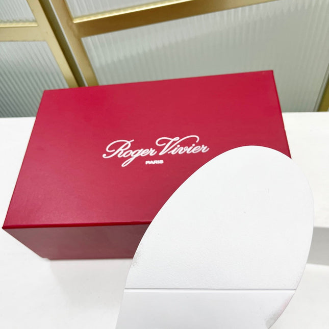 VIV' RANGERS MULES IN WHITE CALFSKIN CRYSTAL BUCKLE