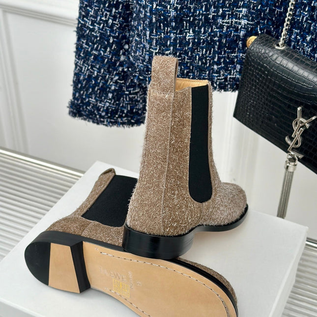 LW CAMPO CHELSEA BOOT BROWN BRUSHED SUEDE