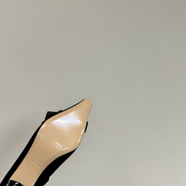 BELLE VIVIER CHELSEA BOOTIES IN BLACK SUEDE