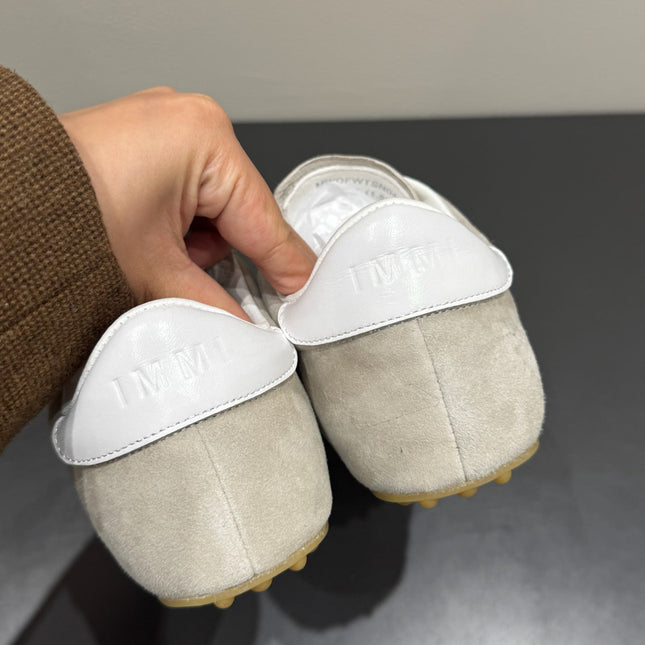 LACE-UP SNEAKER IN BEIGE SUEDE