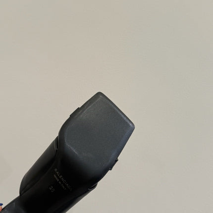 BALENCIAGA 25S HIGH-HEELED SANDALS IN BLACK CALFSKIN WITH GOLD HARDWARE