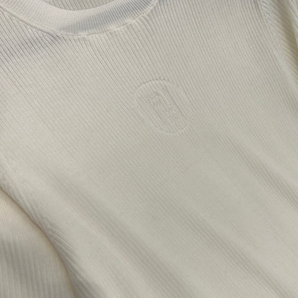 CREW NECK LOGO TEE 25S IN COTTON 266056