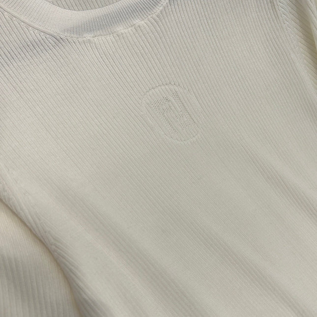 CREW NECK LOGO TEE 25S IN COTTON 266056