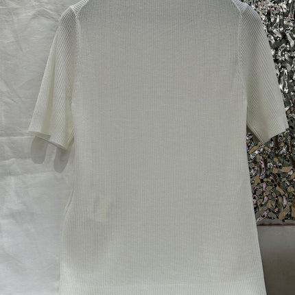 CREW NECK LOGO TEE 25S IN COTTON 266056