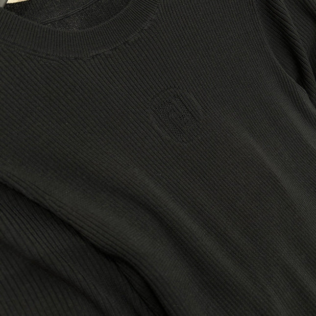 CREW NECK LOGO TEE 25S IN COTTON 266061