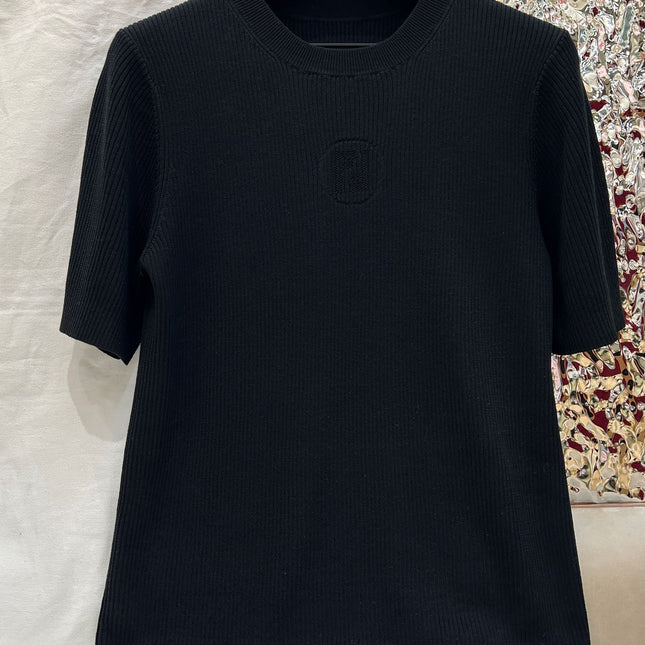 CREW NECK LOGO TEE 25S IN COTTON 266061