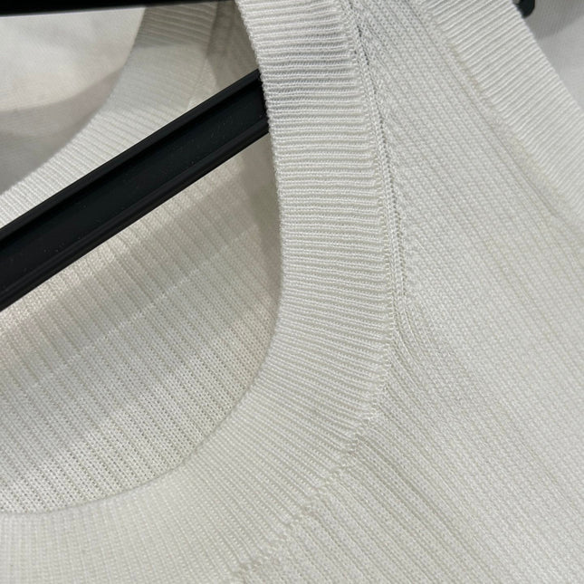 TANK TOP 25S WHITE IN SILK 266066