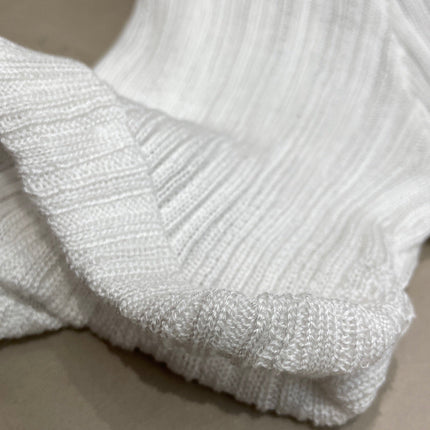 ROUND NECK KNIT TEE 25S IN COOL SILK 266093