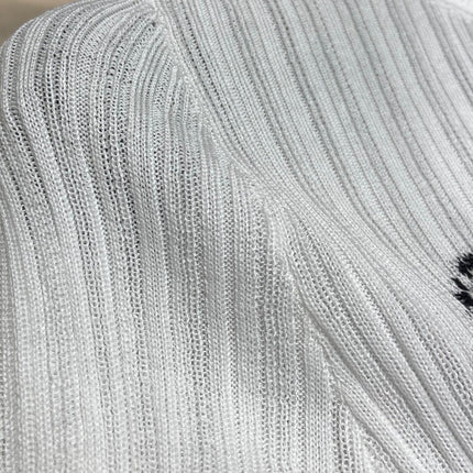 ROUND NECK KNIT TEE 25S IN COOL SILK 266093