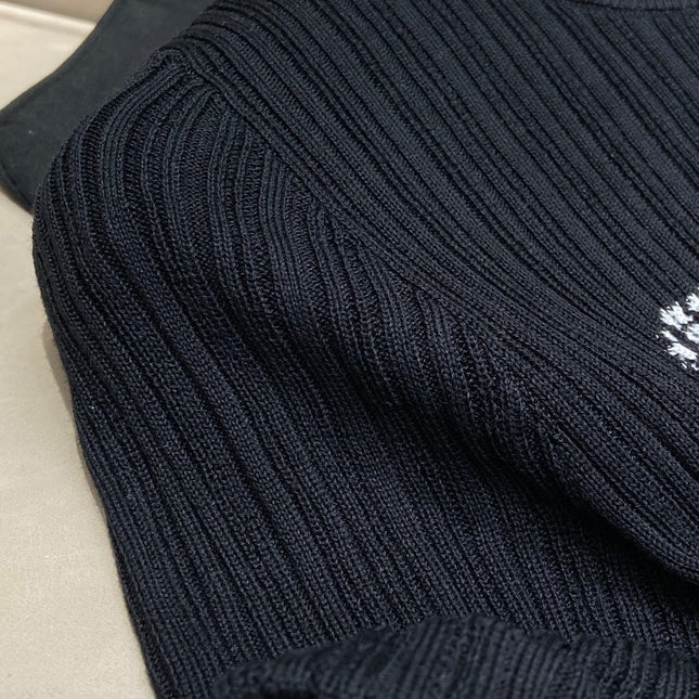 ROUND NECK KNIT TEE 25S IN COOL SILK 266098