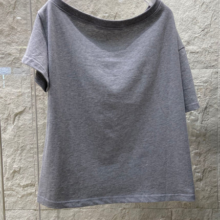 DACHSHUND PRINT T SHIRT 25S IN COTTON 266131