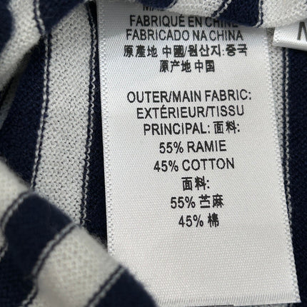 STRIPED KNIT SWEATER 25S IN COTTON 266075