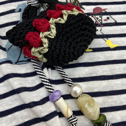 LONG SLEEVE STRIPED T-SHIRT 25S IN COTTON 266046