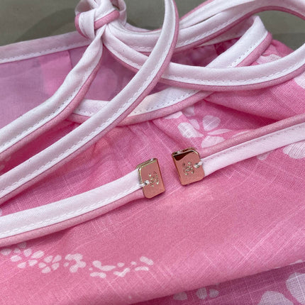 PETAL SNAKE PRINT DRESS 25S IN SILK COTTON 266251