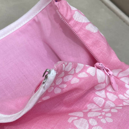 PETAL SNAKE PRINT DRESS 25S IN SILK COTTON 266251