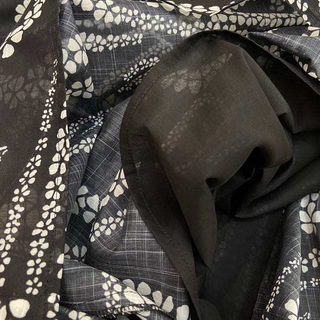 PETAL SNAKE PRINT DRESS 25S IN SILK COTTON 266256