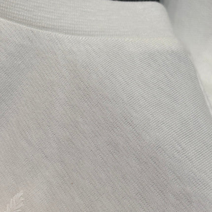 FLORAL EMBROIDERED T SHIRT 25S IN COTTON 266309