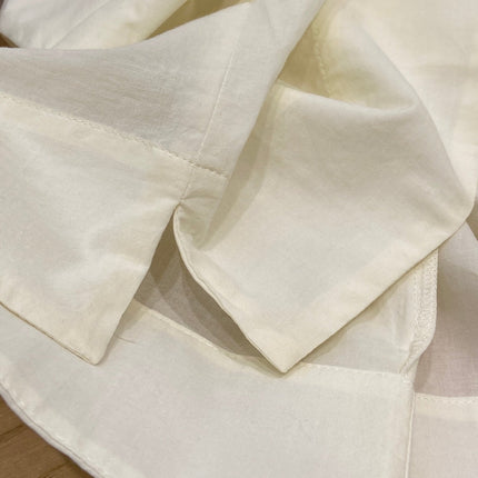 ROUND NECK EMBROIDERED SHIRT 25S IN COTTON 266154