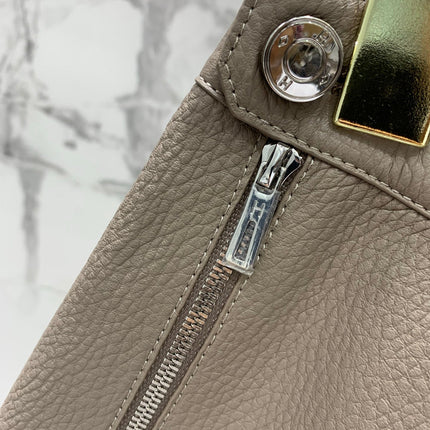 HERMES 25S LEATHER JACKET WITH LEATHER SHORTS 528568