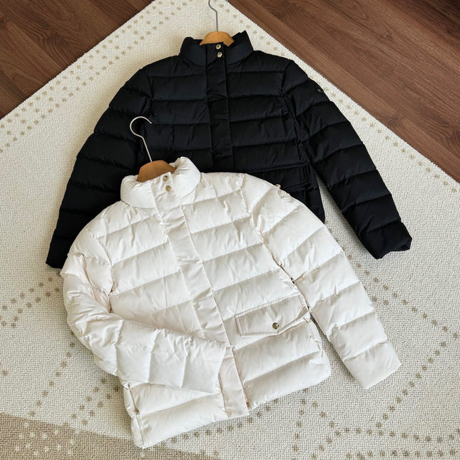 MONCLER 25S LIGHTWEIGHT STAND-COLLAR DOWN JACKET 221