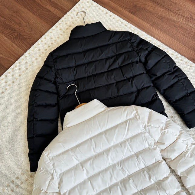 MONCLER 25S LIGHTWEIGHT STAND-COLLAR DOWN JACKET 221