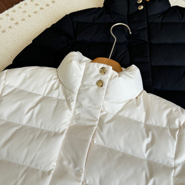 MONCLER 25S LIGHTWEIGHT STAND-COLLAR DOWN JACKET 221