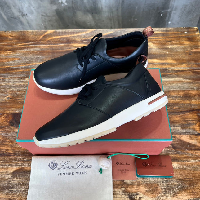 LP BERGEN SNEAKER BLACK CALFSKIN