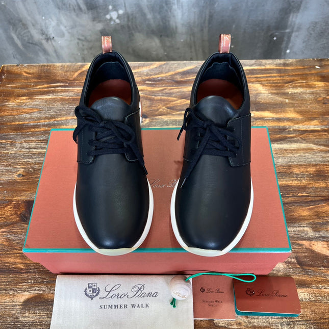 LP BERGEN SNEAKER BLACK CALFSKIN