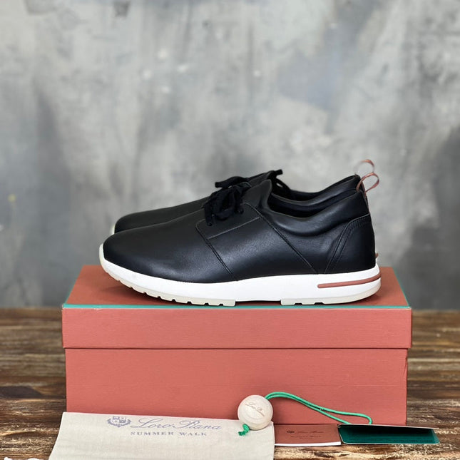LP BERGEN SNEAKER BLACK CALFSKIN