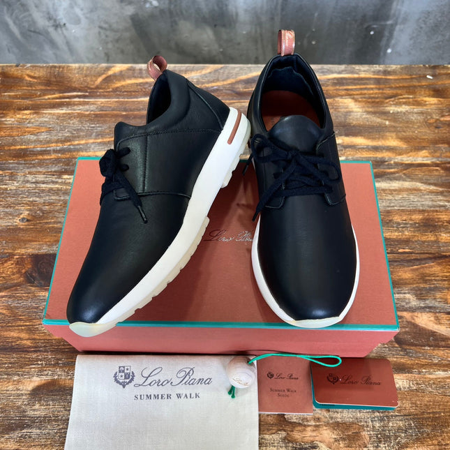 LP BERGEN SNEAKER BLACK CALFSKIN