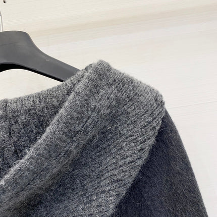 MONCLER 25S CASHMERE HOODED JACKET 201