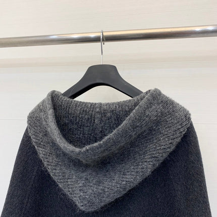 MONCLER 25S CASHMERE HOODED JACKET 201