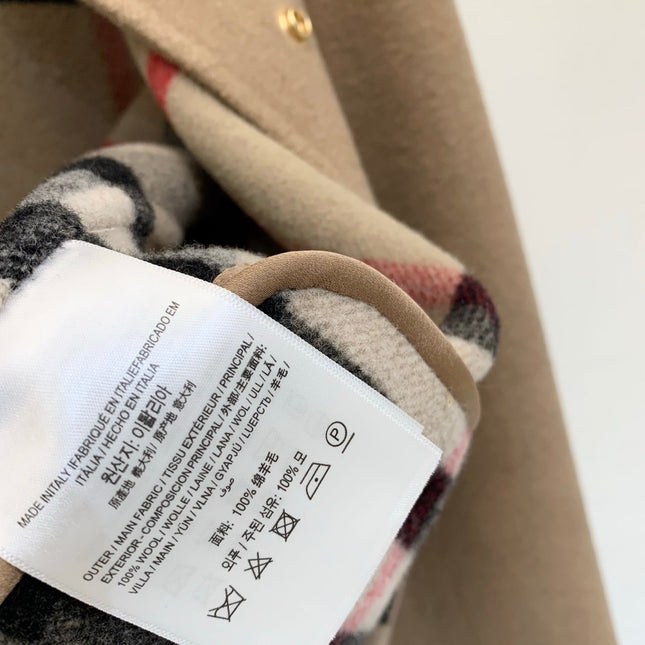 BURBERRY 25S REVERSIBLE KNITTED JACKET 093