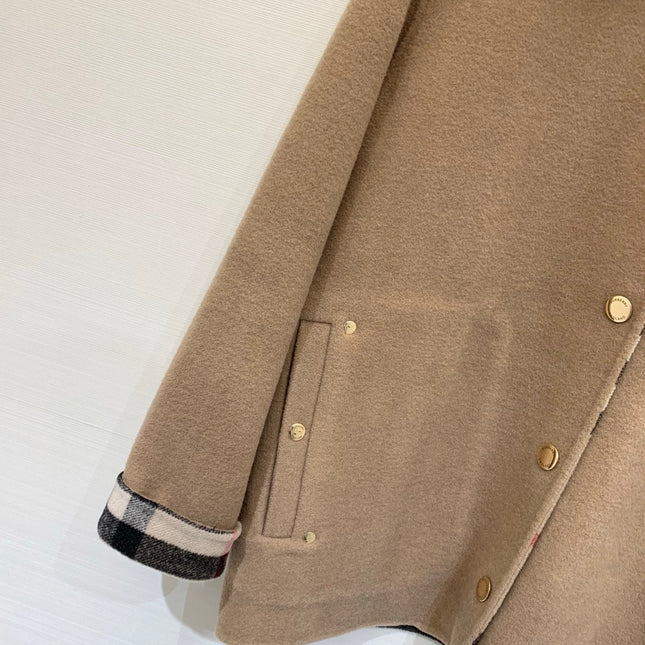 BURBERRY 25S REVERSIBLE KNITTED JACKET 093