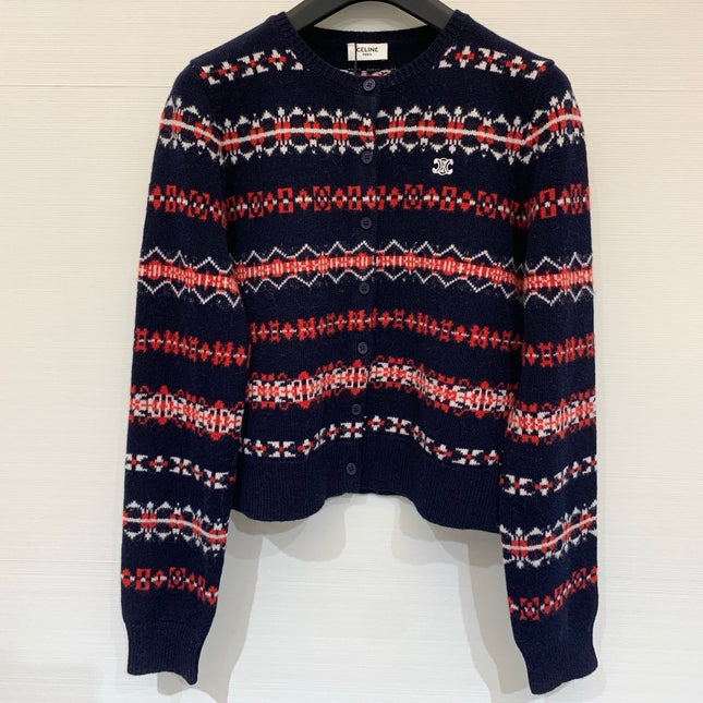CELINE 25S WOOL CARDIGAN 0070