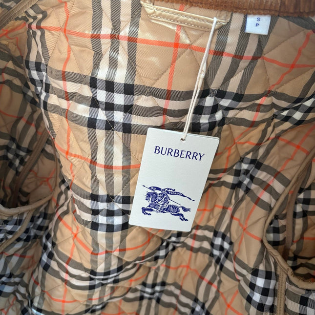 BURBERRY 25S QUILTED COTTON JACKET 090