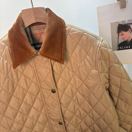 BURBERRY 25S QUILTED COTTON JACKET 090
