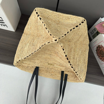 LOEWE 25S PUZZLE FOLD BAG 31 IN NATURAL CALFSKIN SHOULDER STRAP