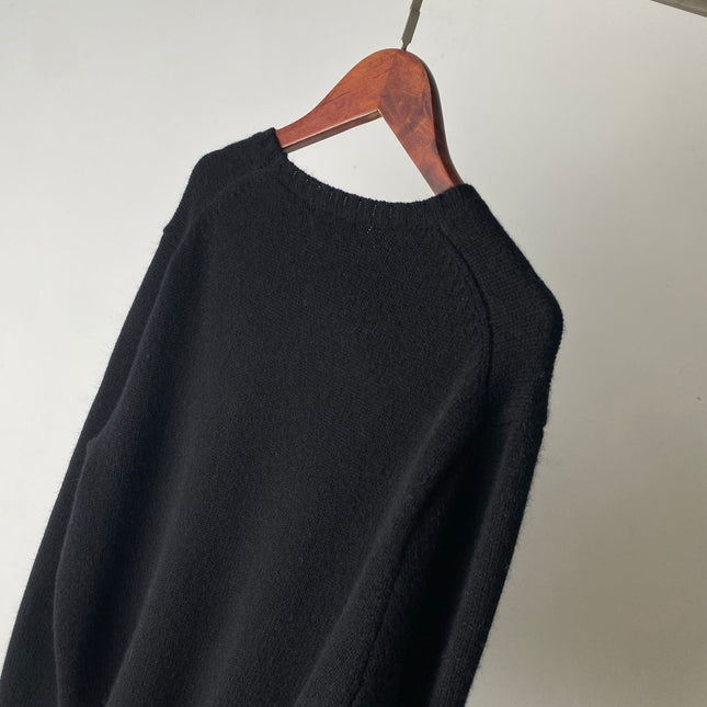 RALPH LAUREN 25S CREW NECK KNIT SWEATER WITH BEAR EMBROIDERY 203