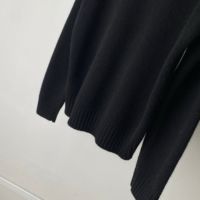 RALPH LAUREN 25S CREW NECK KNIT SWEATER WITH BEAR EMBROIDERY 203