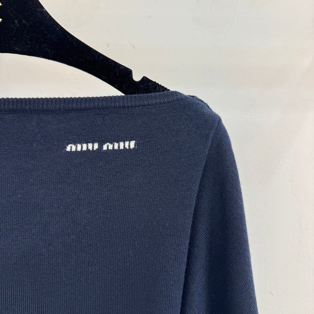 MIUMIU KNIT TOP STYLE 180