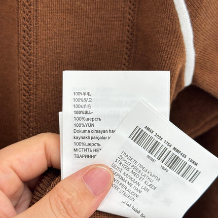 MIUMIU ZIP-UP KNIT SWEATER STYLE 62