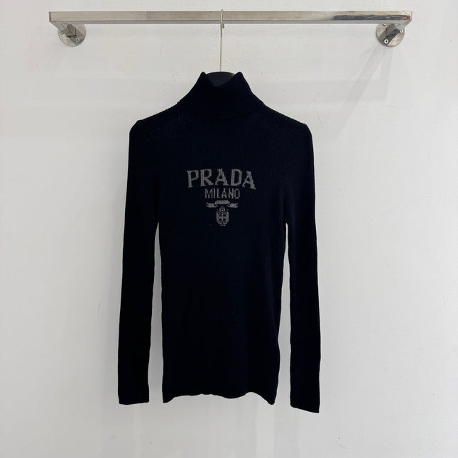 PRADA 25S SLIM-FIT KNITTED TURTLENECK SWEATER 298