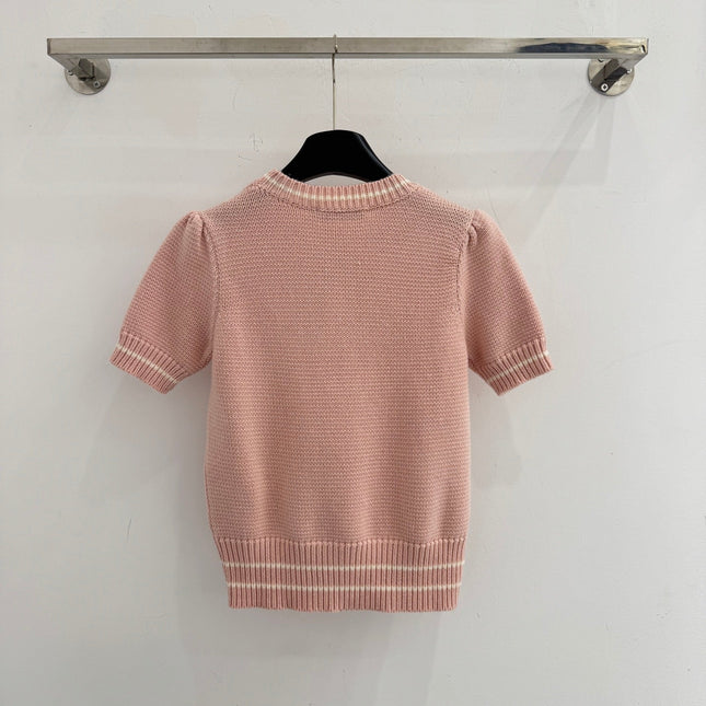 DIOR 25S SHORT-SLEEVE CREW NECK T-SHIRT 605