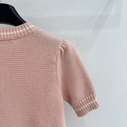 DIOR 25S SHORT-SLEEVE CREW NECK T-SHIRT 605