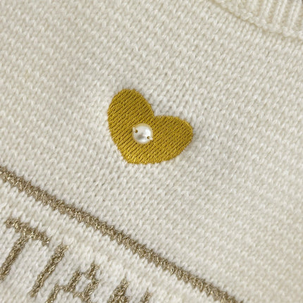 DIOR 25S SHORT-SLEEVE CREW NECK SWEATER 467