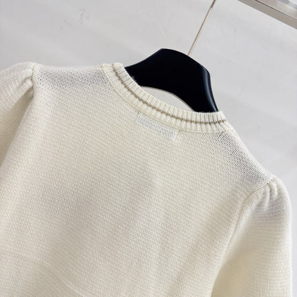 DIOR 25S SHORT-SLEEVE CREW NECK SWEATER 467