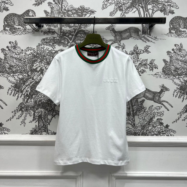 GUCCI 25S SHORT SLEEVE ROUND NECK T-SHIRT 262985